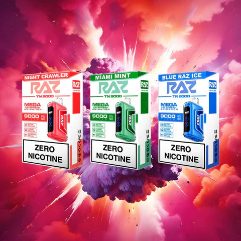 RAZ Vape TN9000 Zero Nicotine Disposable Vape